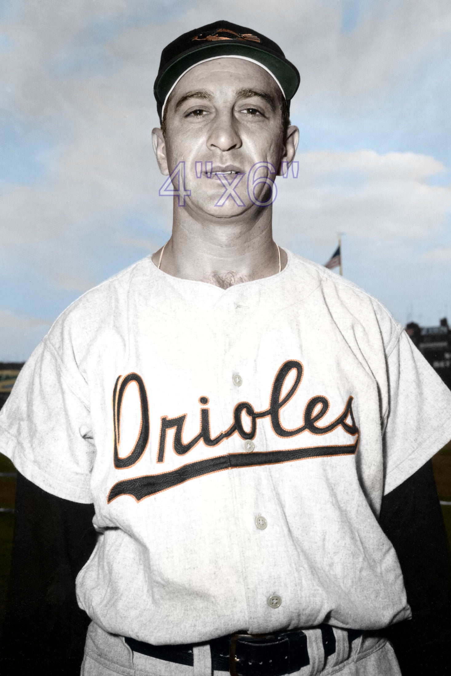Sam Mele - 1954 Baltimore Orioles - choose a size & style