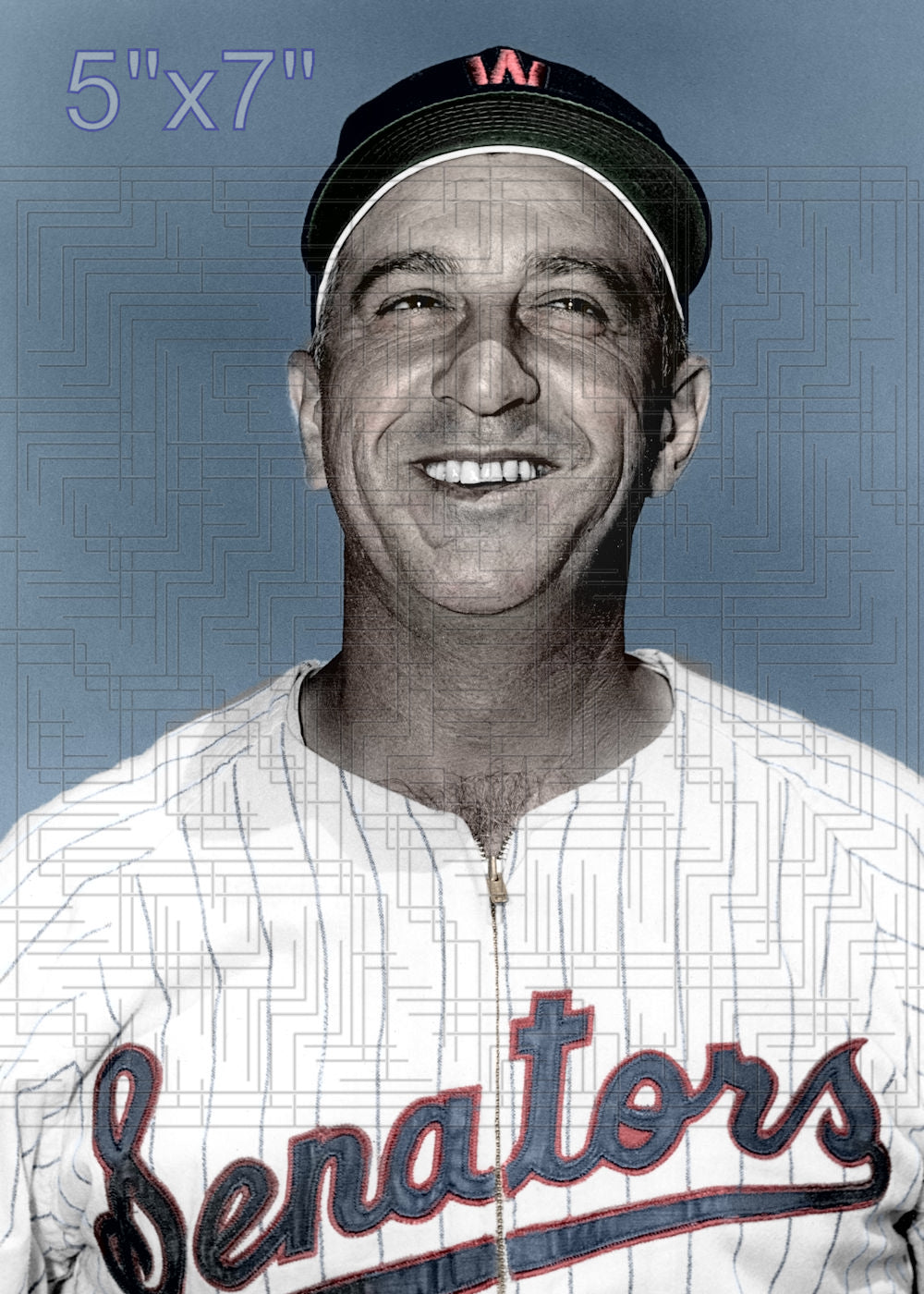 Sam Mele - 1959-60 Washington Senators - choose a size & style