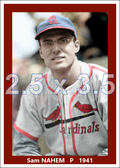 Sam Nahem - 1941 St. Louis Cardinals - choose a size & style