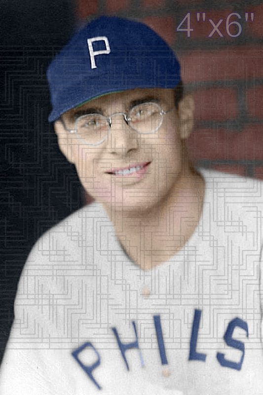 Sam Nahem - 1942 Philadelphia Phillies - road uniform - choose a size & style