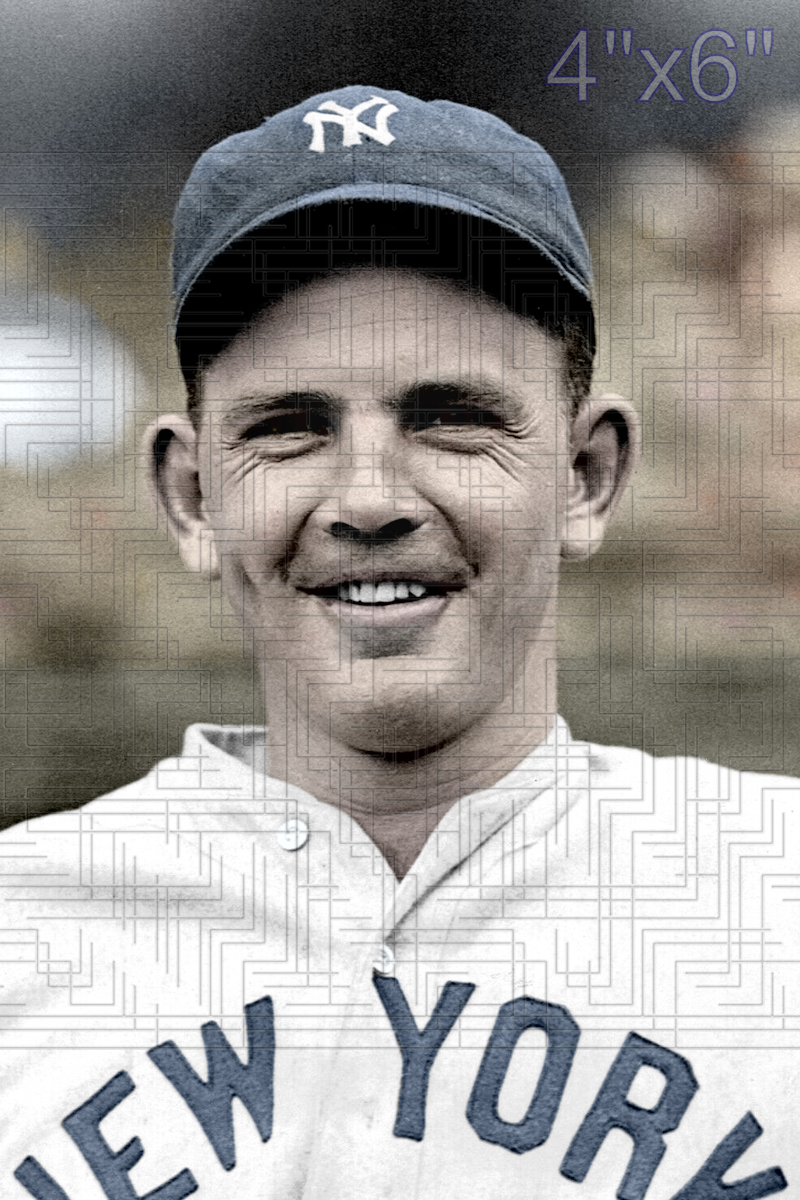 Sammy Byrd - 1932 New York Yankees - choose a size & style