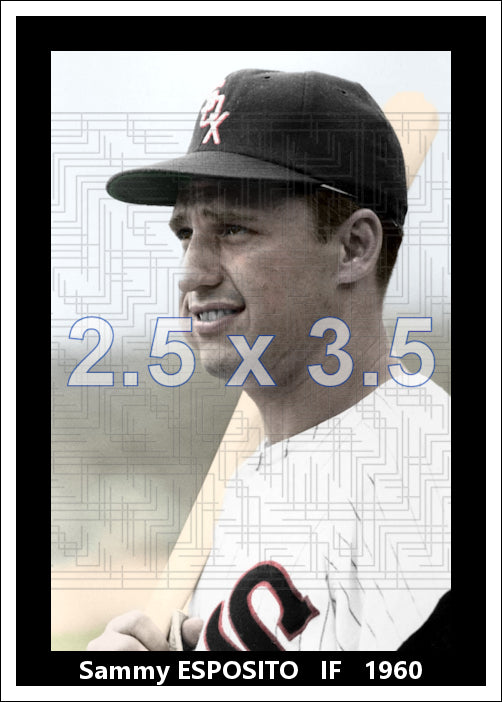 Sammy Esposito - 1960 Chicago White Sox - choose a size & style