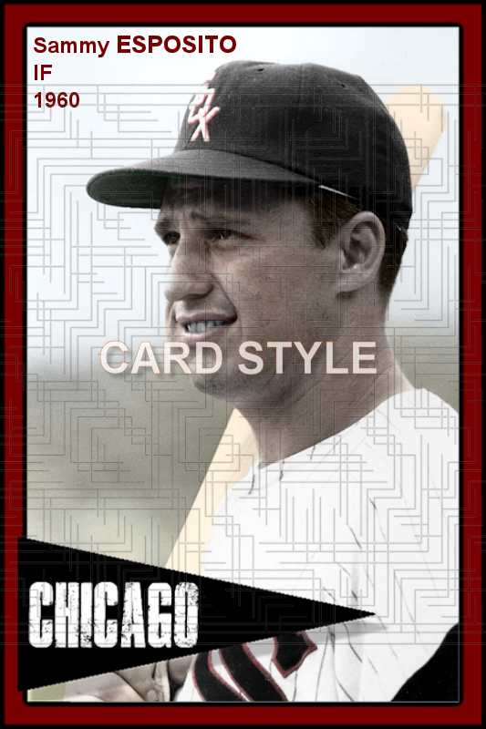 Sammy Esposito - 1960 Chicago White Sox - choose a size & style
