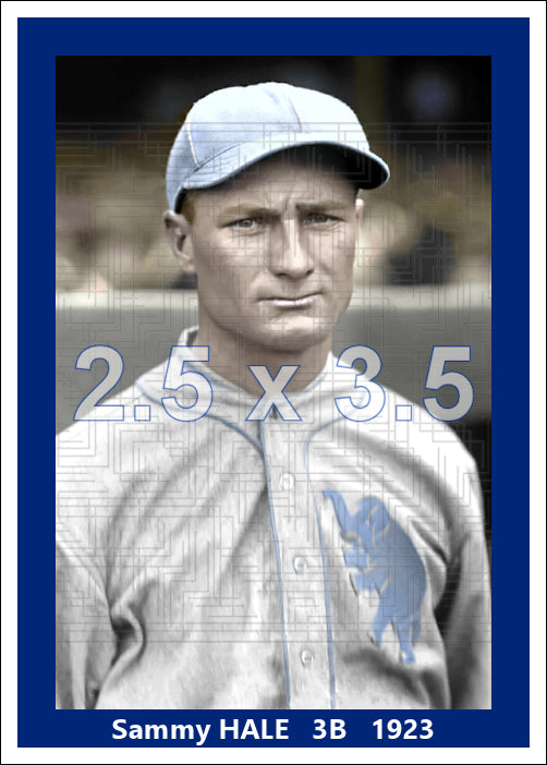 Sammy Hale - 1923 Philadelphia Athletics - choose a size & style