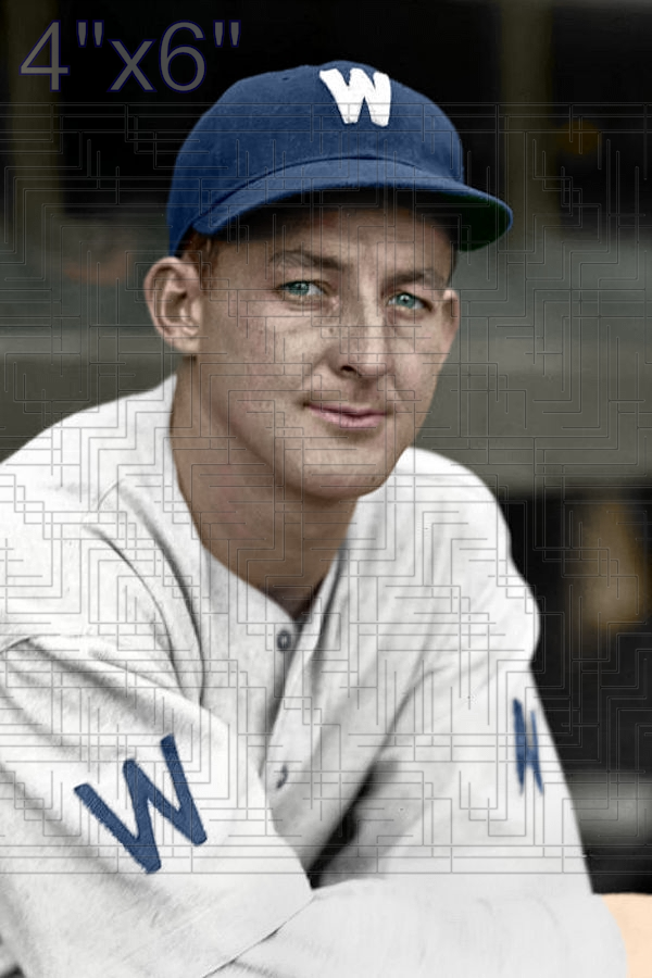 Sammy Holbrook - 1935 Washington Senators - choose a size & style