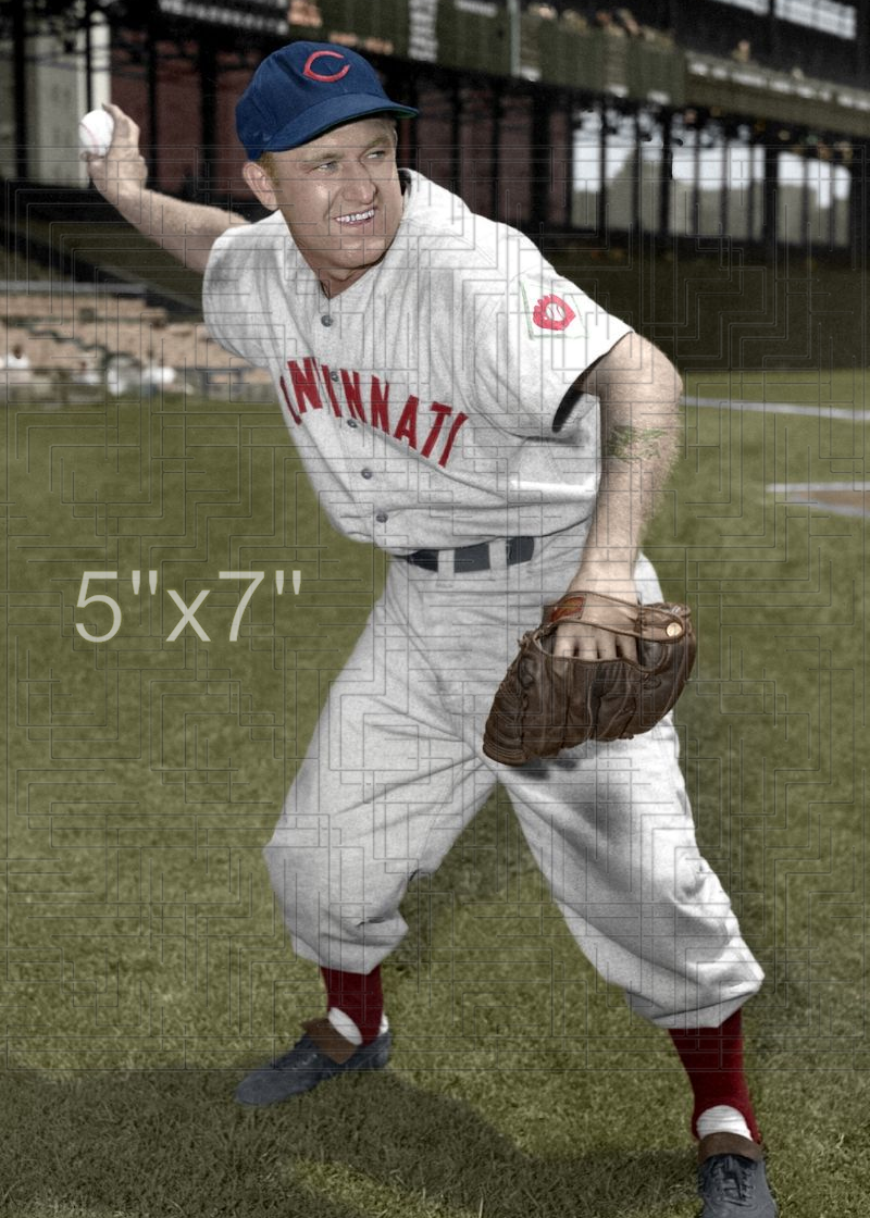 Sammy Meeks - 1951 Cincinnati Reds - choose a size & style
