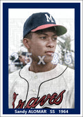 Sandy Alomar - 1964 Milwaukee Braves - choose a size & style