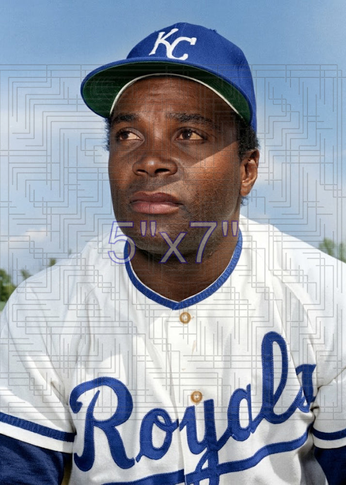 Sandy Valdespino - 1971 Kansas City Royals - choose a size & style