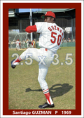 Santiago Guzman - 1969 St. Louis Cardinals - choose a size & style
