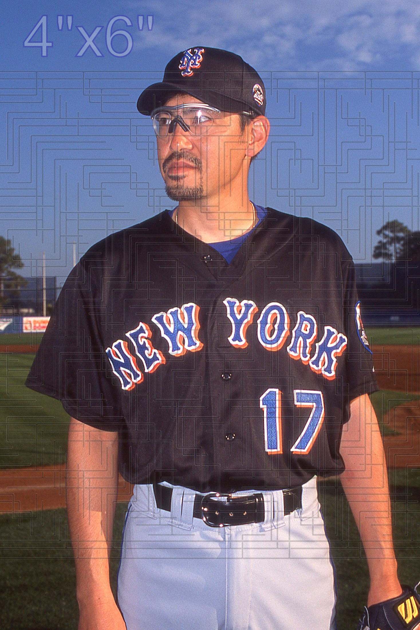Satoru Komiyama - 2002 New York Mets - choose a size & style