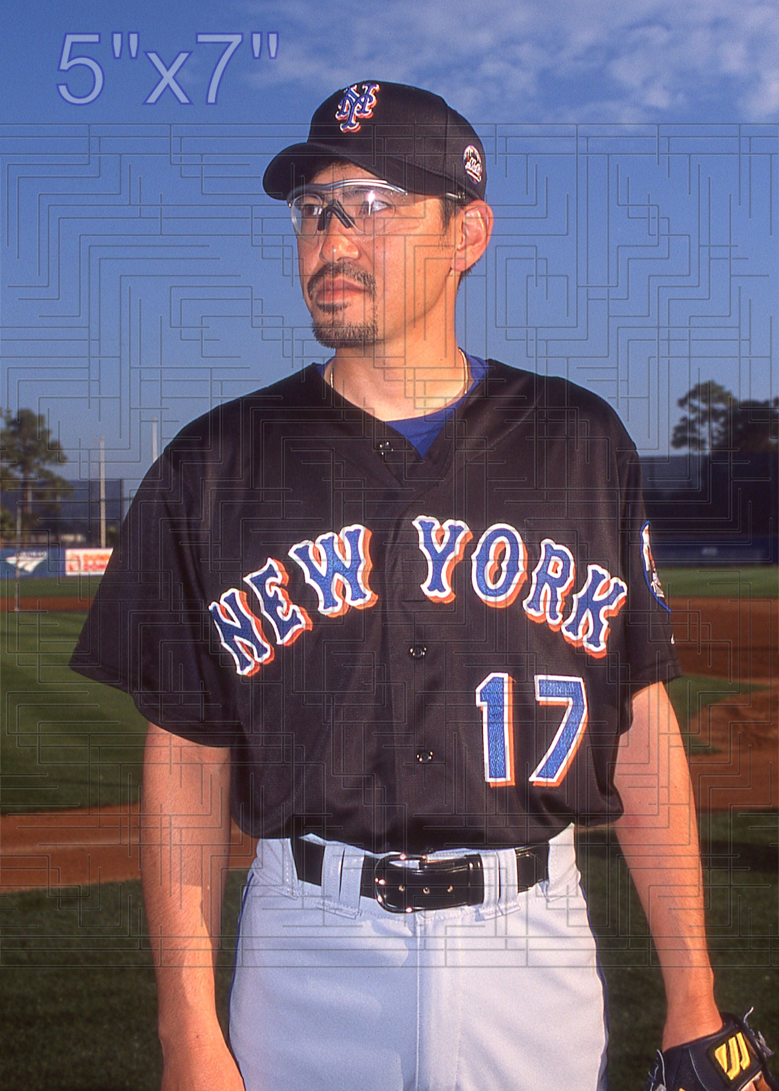 Satoru Komiyama - 2002 New York Mets - choose a size & style