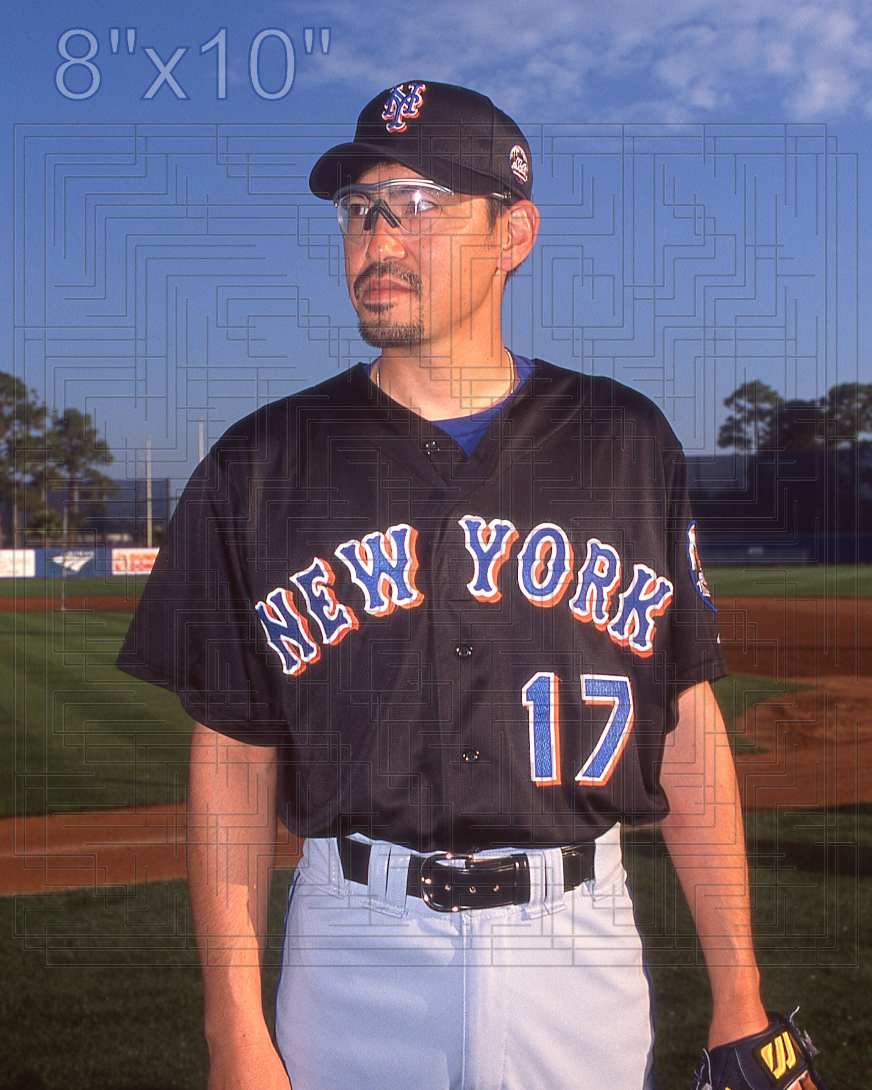 Satoru Komiyama - 2002 New York Mets - choose a size & style