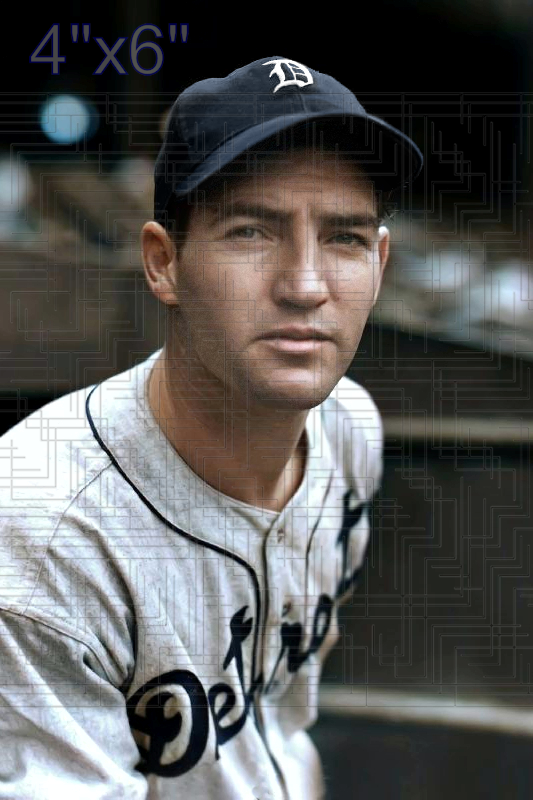Schoolboy Rowe - 1935 Detroit Tigers - choose a size & style