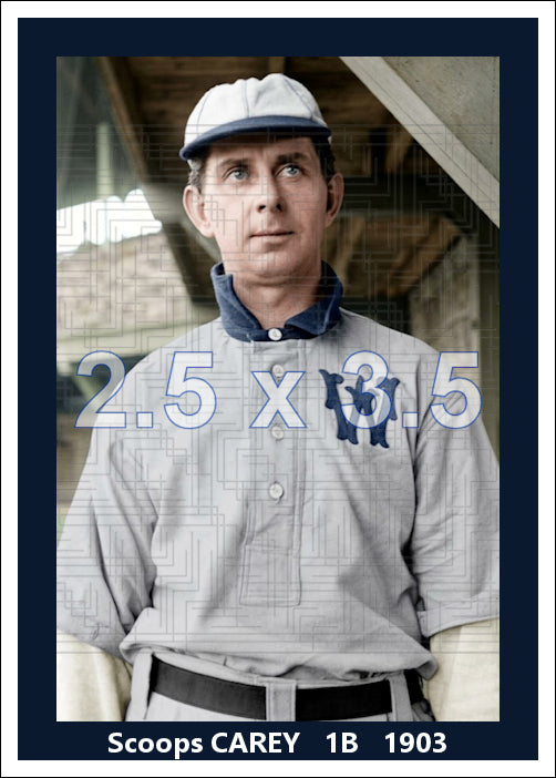 Scoops Carey - 1903 Washington Senators - choose a size & style