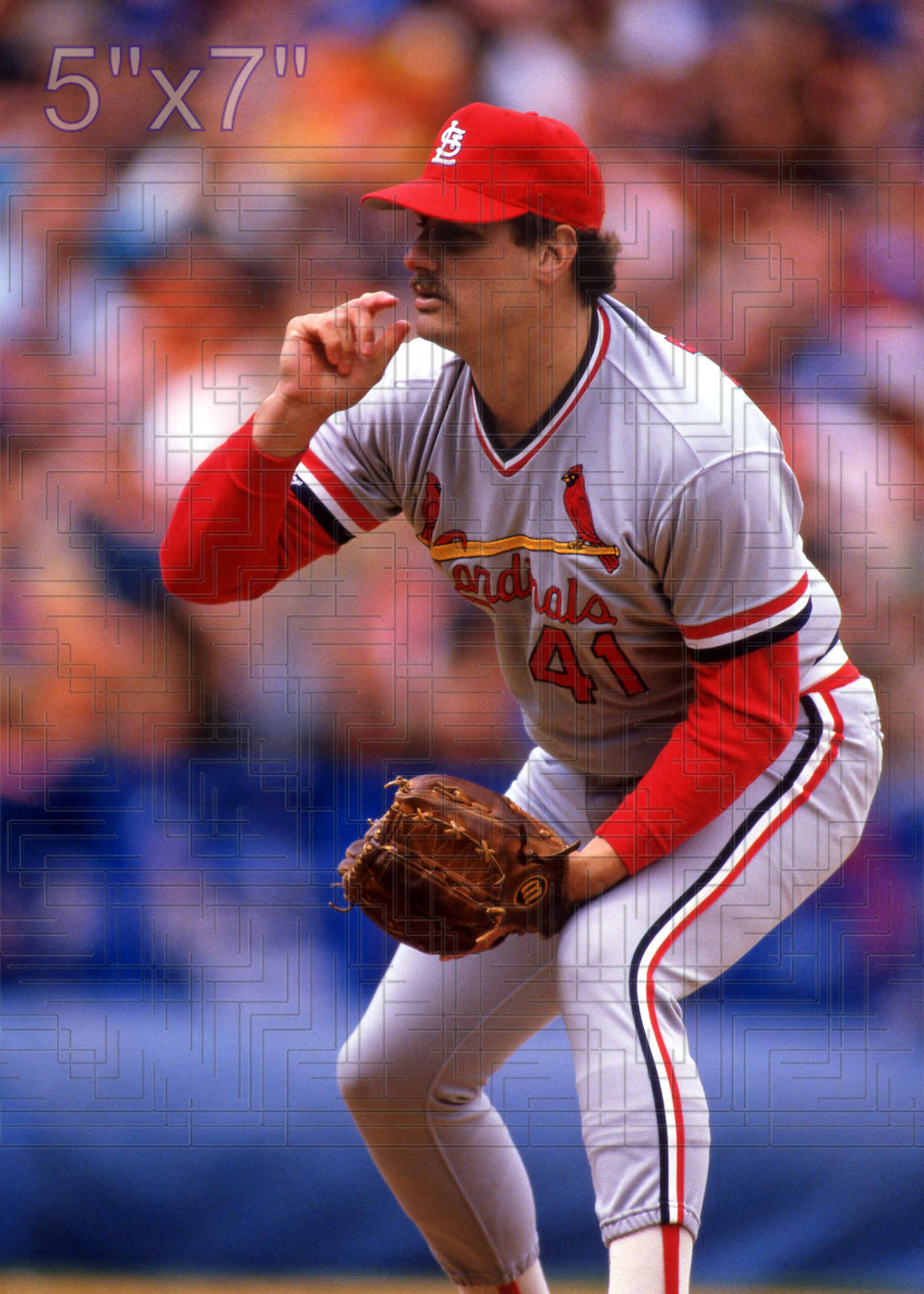 Scott Arnold (pose A) - 1988 St. Louis Cardinals - choose a size & style