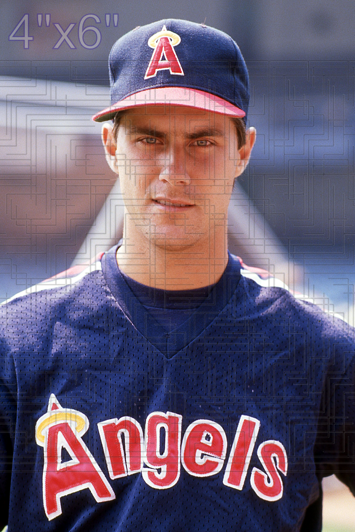 Scott Bailes - 1990 California Angels - choose a size & style