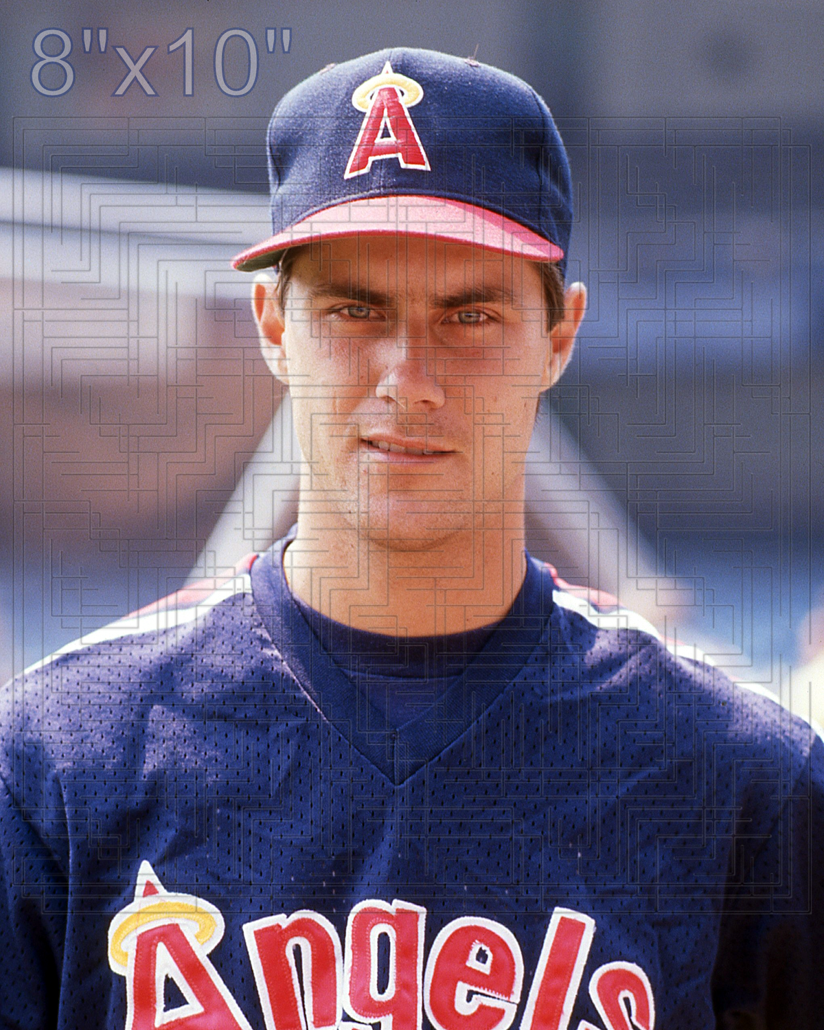 Scott Bailes - 1990 California Angels - choose a size & style