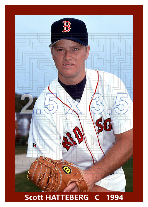 Scott Hatteberg - 1994 Boston Red Sox - choose a size & style