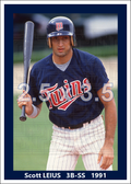 Scott Leius - 1991 Minnesota Twins - choose a size & style