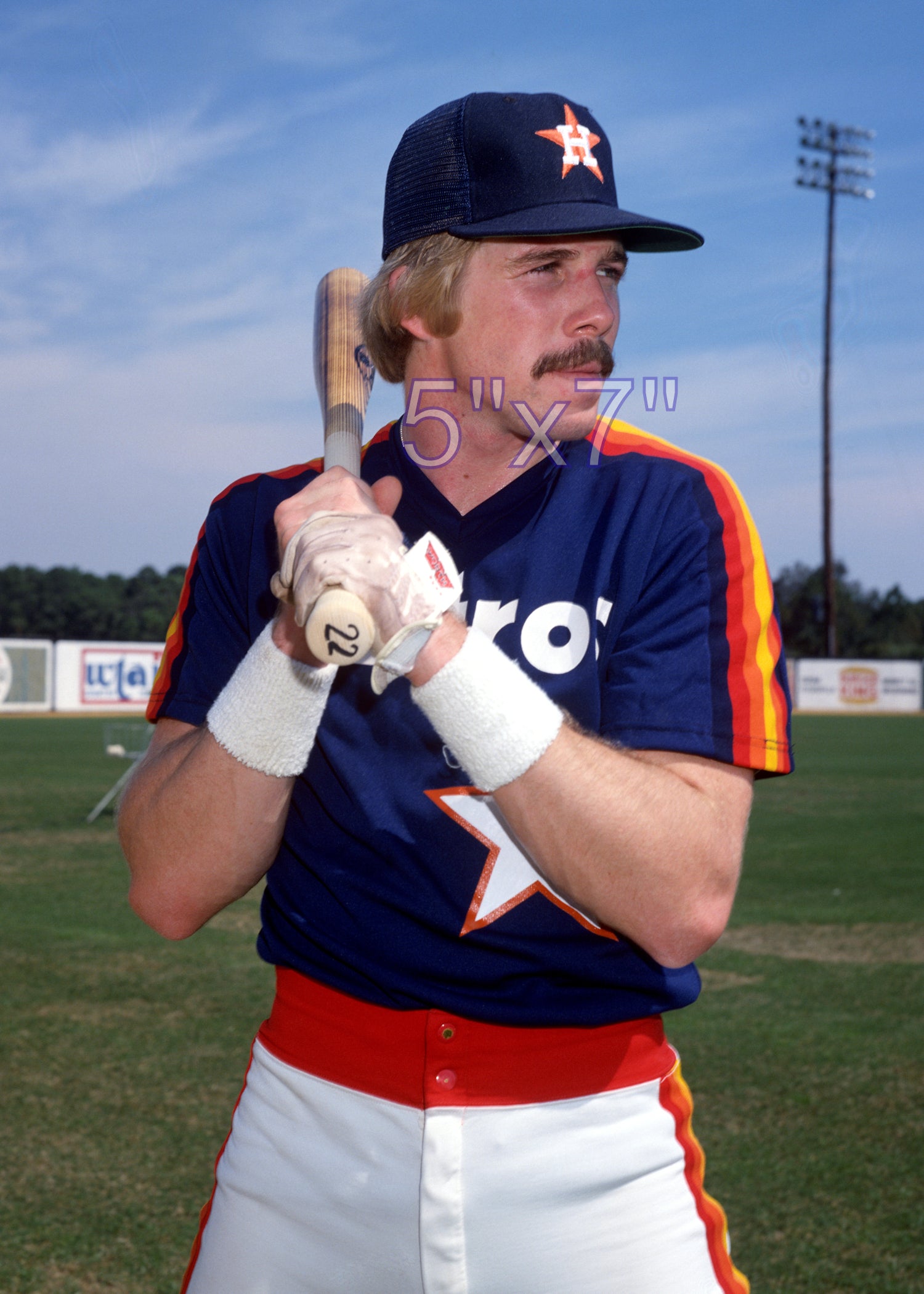 Scott Loucks - 1981 Houston Astros - choose a size & style