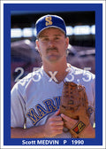 Scott Medvin - 1990 Seattle Mariners - choose a size & style