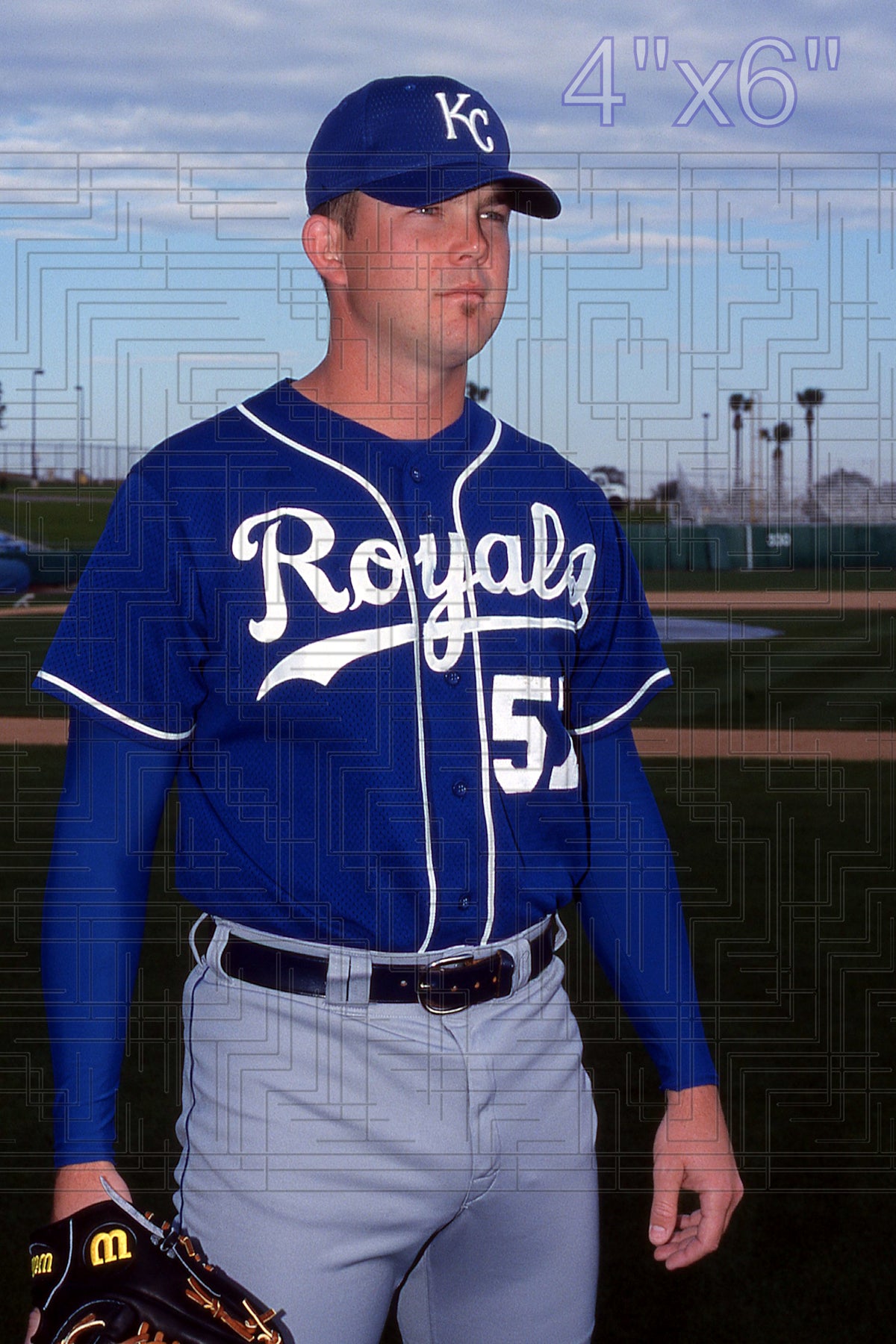 Scott Mullen - 2002 Kansas City Royals - choose a size & style