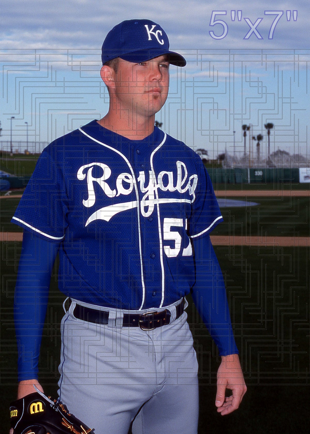 Scott Mullen - 2002 Kansas City Royals - choose a size & style