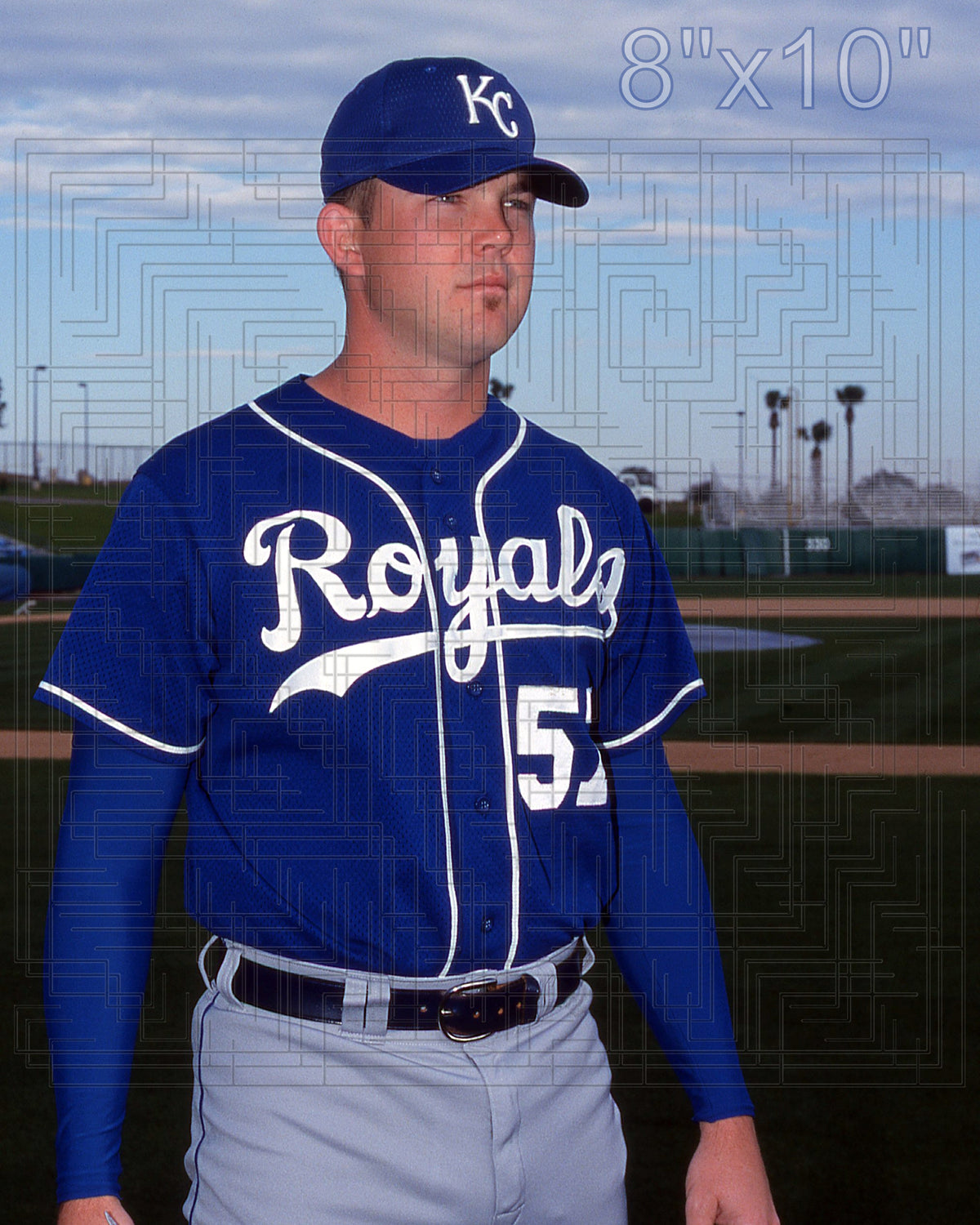 Scott Mullen - 2002 Kansas City Royals - choose a size & style