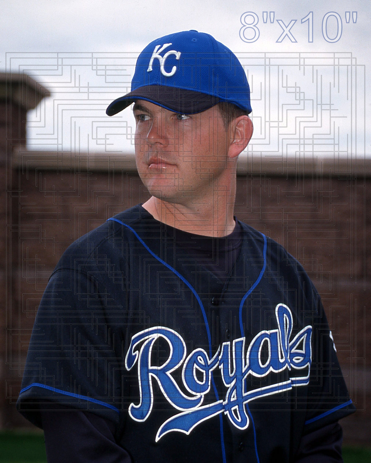 Scott Mullen - 2003 Kansas City Royals - choose a size & style