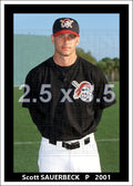 Scott Sauerbeck - 2001 Pittsburgh Pirates - choose a size & style