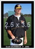Scott Sauerbeck - 2003 Pittsburgh Pirates - choose a size & style