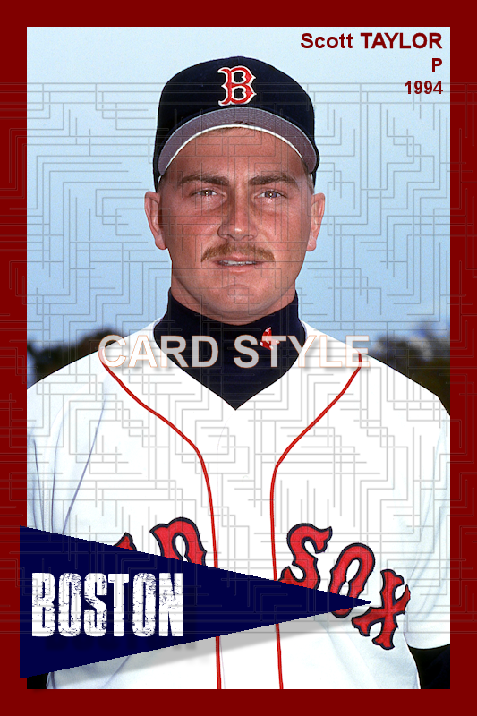 Scott Taylor - 1994 Boston Red Sox spring training - choose a size & style