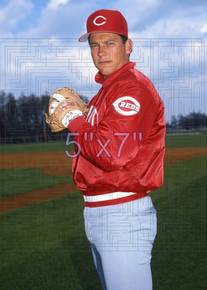 Scott Terry - 1986 Cincinnati Reds - choose a size & style