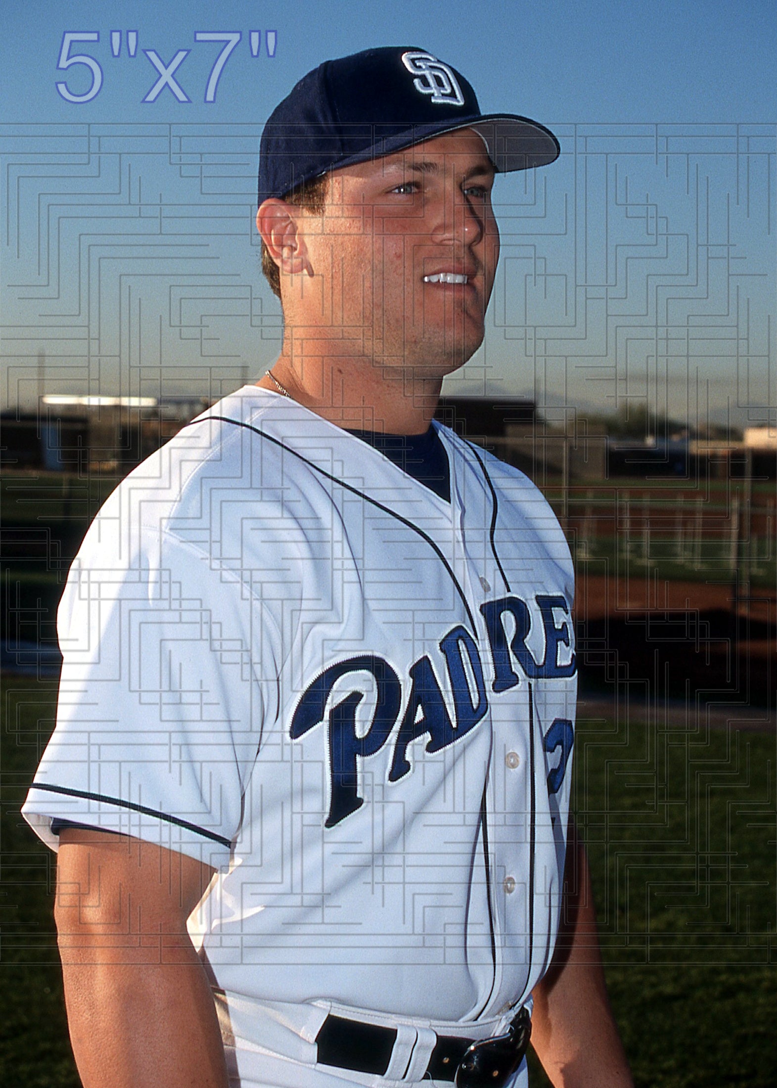 Sean Burroughs - 2002 San Diego Padres - choose a size & style