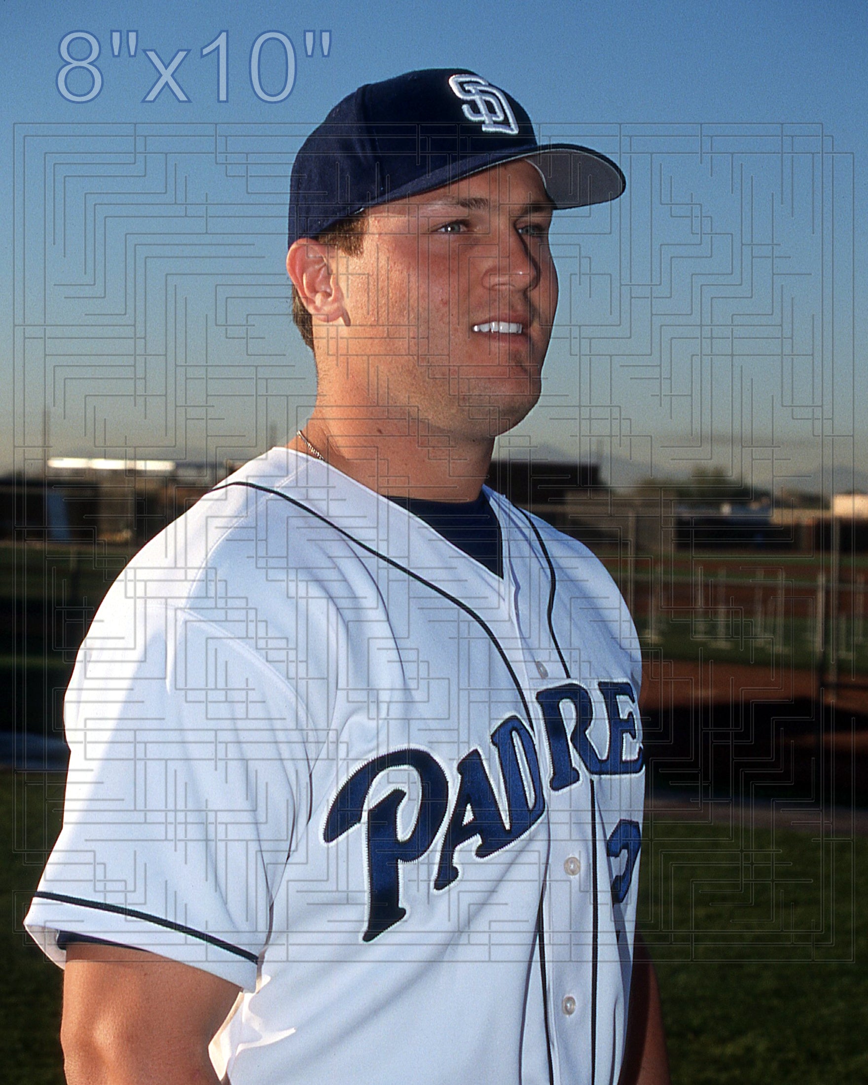 Sean Burroughs - 2002 San Diego Padres - choose a size & style
