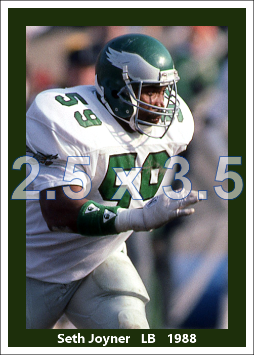 Seth Joyner - 1988 Philadelphia Eagles - choose a size & style