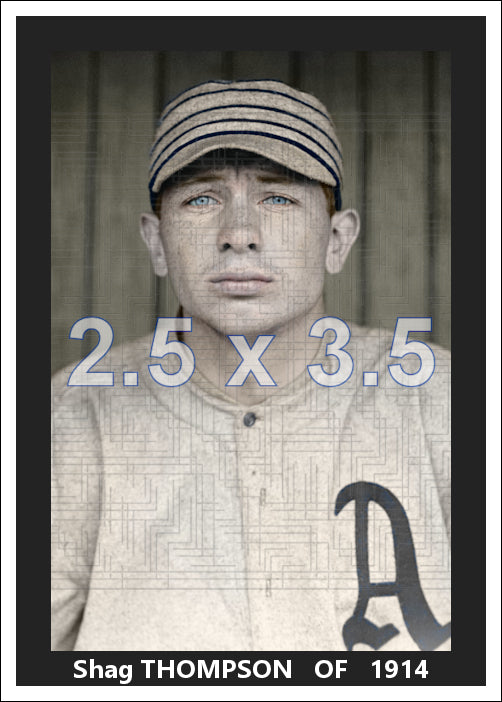 Shag Thompson - 1914 Philadelphia Athletics - choose a size & style