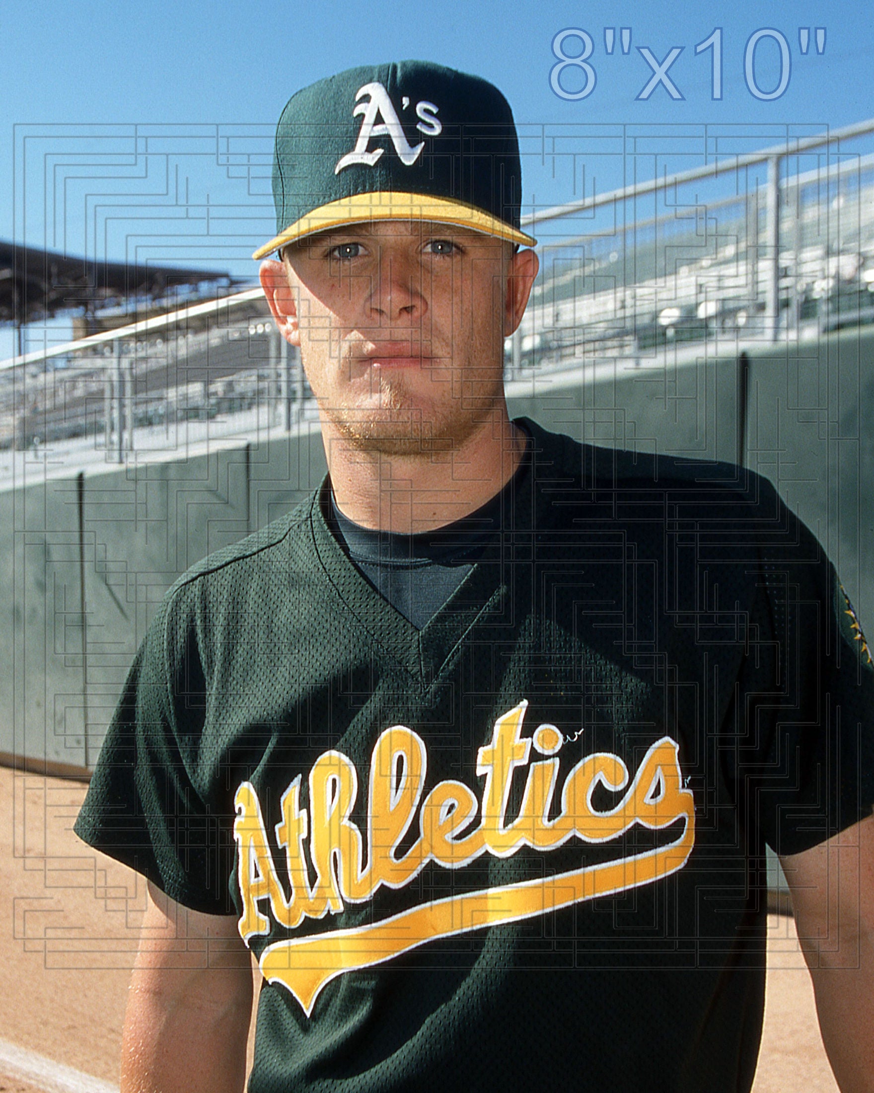 Shane Bazzell - 2002 Oakland Athletics - choose a size & style