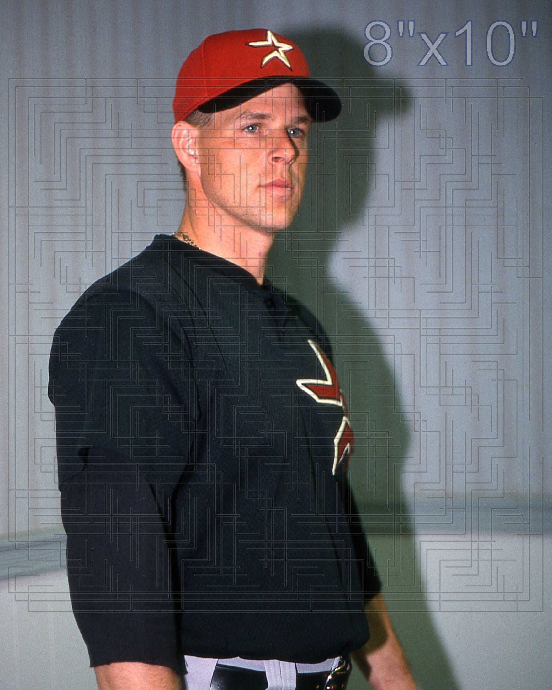 Shane Reynolds - 2002 Houston Astros - choose a size & style