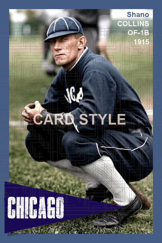 Shano Collins - 1915 Chicago White Sox - choose a size & style