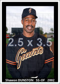 Shawon Dunston - 2002 San Francisco Giants - choose a size & style