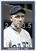 Sheriff Blake - 1924 Chicago Cubs - choose a size & style