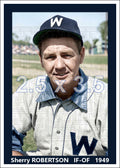 Sherry Robertson - 1949 Washington Senators - choose a size & style
