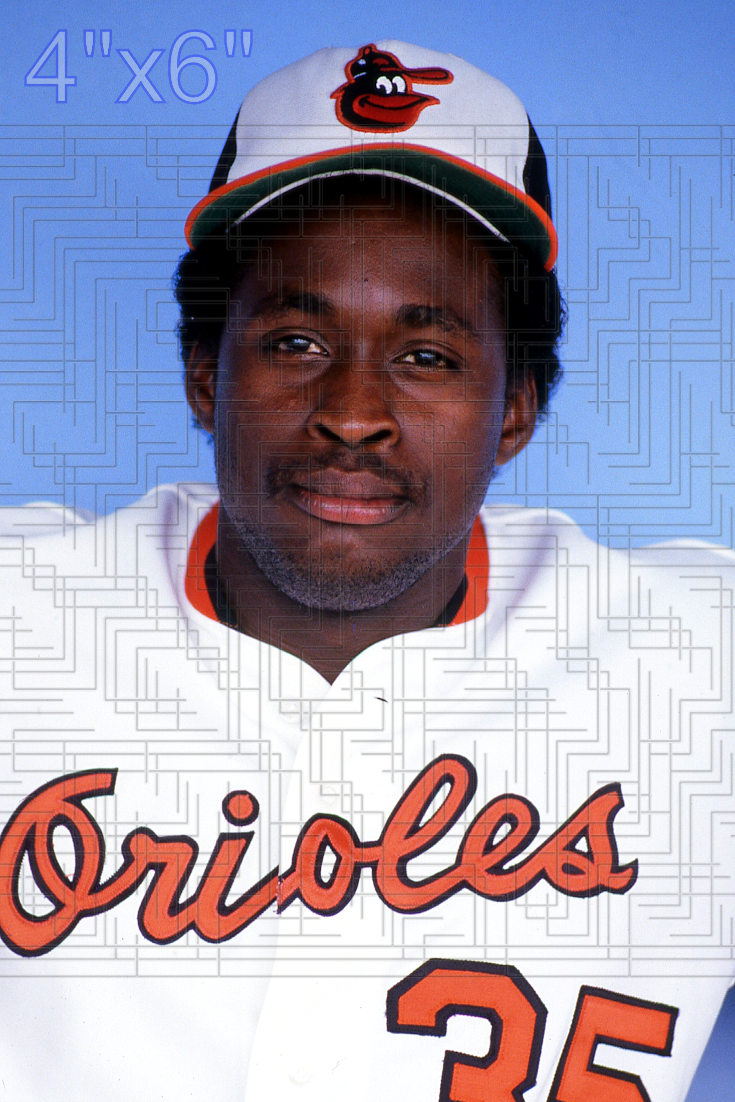 Sherwin Cijntje - 1984 Baltimore Orioles - choose a size & style