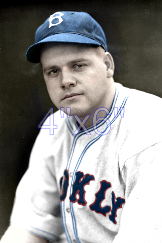 Sid Gautreaux - 1936 Brooklyn Dodgers - choose a size & style
