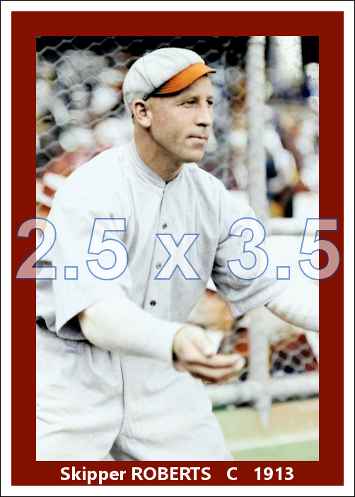 Skipper Roberts - 1913 St. Louis Cardinals - choose a size & style