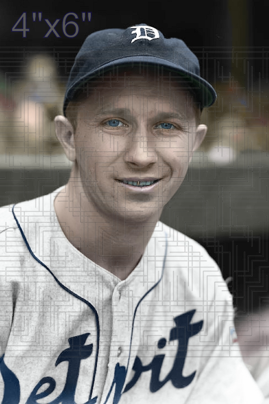 Slick Coffman - 1939 Detroit Tigers - choose a size & style