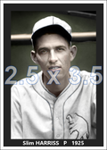 Slim Harriss - 1925 Philadelphia Athletics - choose a size & style