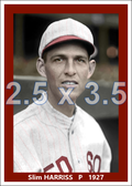 Slim Harriss - 1927 Boston Red Sox - choose a size & style