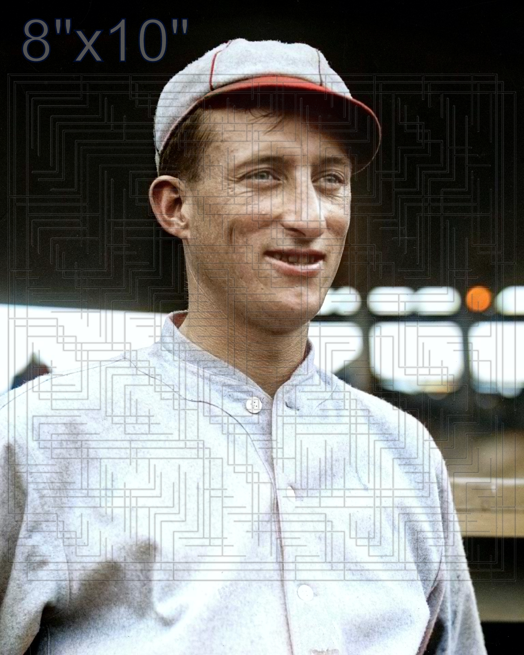 Slim Sallee - 1911 St. Louis Cardinals - choose a size & style